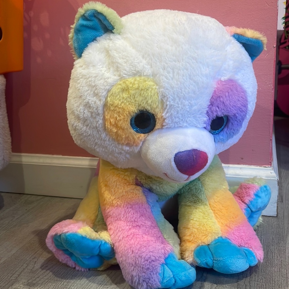 Rainbow teddy